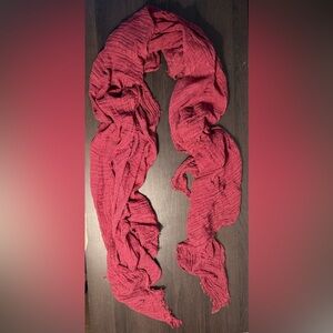 Zara Red Men's Scarf